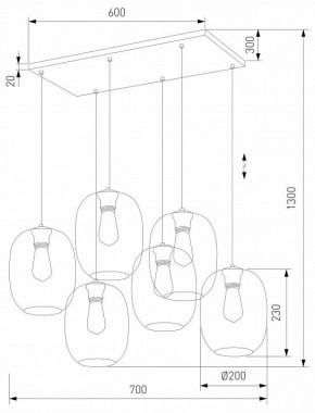 Подвесной светильник TK Lighting Elio 5974 Elio в Ижевске - izhevsk.ok-mebel.com | фото 3
