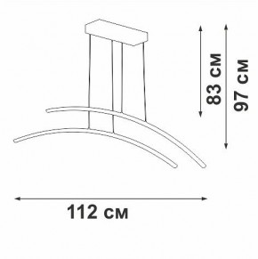 Подвесной светильник Vitaluce V2709 V2709-8/2S в Ижевске - izhevsk.ok-mebel.com | фото 3