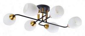 Потолочная люстра Arte Lamp Andrea A8141PL-6BK в Ижевске - izhevsk.ok-mebel.com | фото