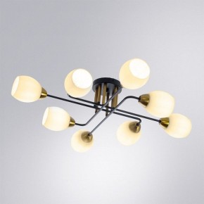 Потолочная люстра Arte Lamp Andrea A8141PL-8BK в Ижевске - izhevsk.ok-mebel.com | фото 2