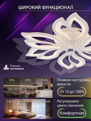 Потолочная люстра Natali Kovaltseva FORTUNA LED LAMPS 81107/6C в Ижевске - izhevsk.ok-mebel.com | фото 6