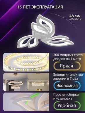 Потолочная люстра Natali Kovaltseva  LED LAMPS 81426 в Ижевске - izhevsk.ok-mebel.com | фото 5