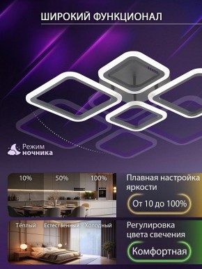 Потолочная люстра Natali Kovaltseva OPTI LED LAMPS 81108/2C в Ижевске - izhevsk.ok-mebel.com | фото 6