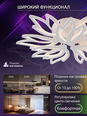 Потолочная люстра Natali Kovaltseva RIF LED LAMPS 81118/7C в Ижевске - izhevsk.ok-mebel.com | фото 6