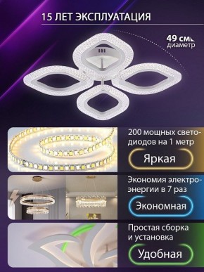 Потолочная люстра Natali Kovaltseva SM LED LAMPS 81455 в Ижевске - izhevsk.ok-mebel.com | фото 5