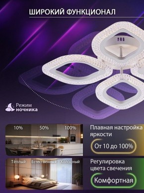 Потолочная люстра Natali Kovaltseva SM LED LAMPS 81455 в Ижевске - izhevsk.ok-mebel.com | фото 6