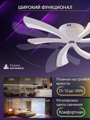 Потолочная люстра Natali Kovaltseva VIO LED LAMPS 81453 в Ижевске - izhevsk.ok-mebel.com | фото 6