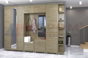 Прихожая Мелисса композиция 5 (Гикори Джексон светлый) в Ижевске - izhevsk.ok-mebel.com | фото