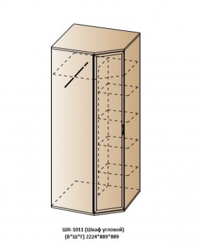 ШК-1011 (Шкаф угловой) в Ижевске - izhevsk.ok-mebel.com | фото