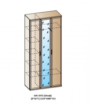 ШК-1031 (Шкаф) в Ижевске - izhevsk.ok-mebel.com | фото