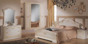 Шкаф 4-х дверный с зеркалами (08.244) Ирина (беж) в Ижевске - izhevsk.ok-mebel.com | фото 3