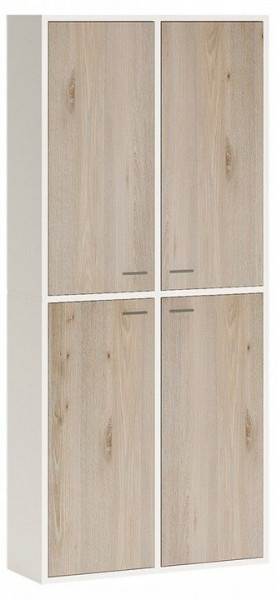 Шкаф книжный Домино СУ(ш2в2)+4ФГ в Ижевске - izhevsk.ok-mebel.com | фото