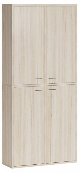 Шкаф книжный Домино СУ(ш2в2)+4ФГ в Ижевске - izhevsk.ok-mebel.com | фото