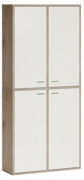 Шкаф книжный Домино СУ(ш2в2)+4ФГ в Ижевске - izhevsk.ok-mebel.com | фото