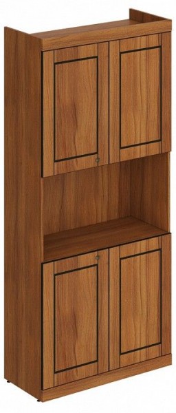 Шкаф книжный Larex LHC 90.5 в Ижевске - izhevsk.ok-mebel.com | фото