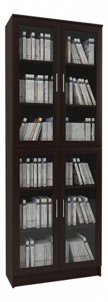 Шкаф книжный Мебелайн-10 в Ижевске - izhevsk.ok-mebel.com | фото
