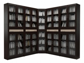 Шкаф книжный Мебелайн-24 в Ижевске - izhevsk.ok-mebel.com | фото 2