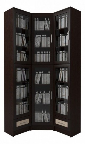 Шкаф книжный Мебелайн-30 в Ижевске - izhevsk.ok-mebel.com | фото