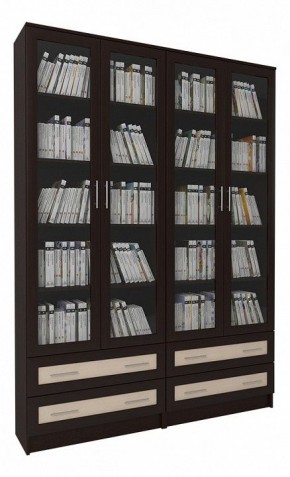 Шкаф книжный Мебелайн-37 в Ижевске - izhevsk.ok-mebel.com | фото