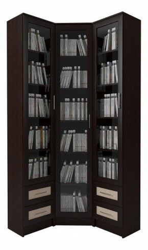Шкаф книжный Мебелайн-38 в Ижевске - izhevsk.ok-mebel.com | фото