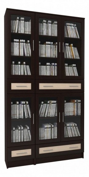 Шкаф книжный Мебелайн-44 в Ижевске - izhevsk.ok-mebel.com | фото