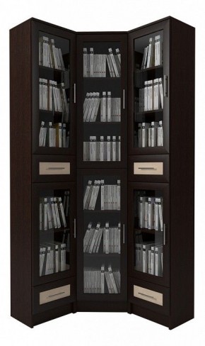 Шкаф книжный Мебелайн-46 в Ижевске - izhevsk.ok-mebel.com | фото