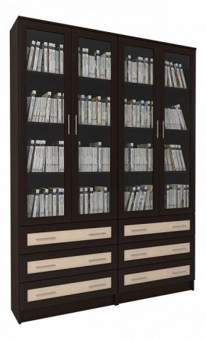 Шкаф книжный Мебелайн-53 в Ижевске - izhevsk.ok-mebel.com | фото