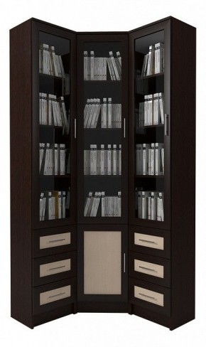 Шкаф книжный Мебелайн-54 в Ижевске - izhevsk.ok-mebel.com | фото