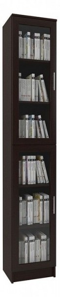 Шкаф книжный Мебелайн-9 в Ижевске - izhevsk.ok-mebel.com | фото