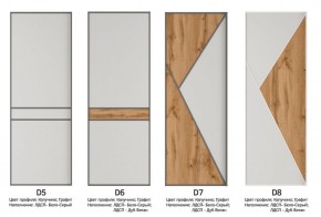 Шкаф-купе 1600 серии SOFT D8+D2+B2+PL4 (2 ящика+F обр.штанга) профиль «Графит» в Ижевске - izhevsk.ok-mebel.com | фото 10