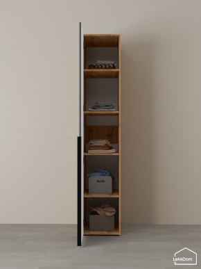 Шкаф Linnea MHR-1-2 2050х400х510 (ДВ-М 11.1.25) в Ижевске - izhevsk.ok-mebel.com | фото 4