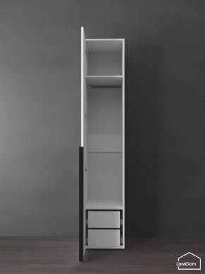 Шкаф Linnea MHR-1-3 2050х400х510 (Белый-М 11.1.2) в Ижевске - izhevsk.ok-mebel.com | фото 6