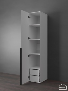 Шкаф Linnea MHR-1-3 2050х400х510 (Белый-М 11.1.2) в Ижевске - izhevsk.ok-mebel.com | фото 5