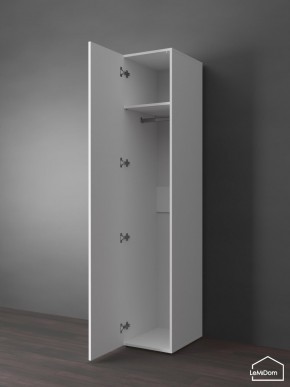 Шкаф Linnea MHR-1PO 2050х400х510 (Белый-М 11.1.2) в Ижевске - izhevsk.ok-mebel.com | фото 4