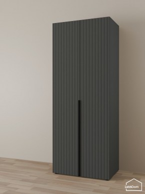 Шкаф Linnea MHR-2 2050х800х510 (Графит-М 11.1.25) в Ижевске - izhevsk.ok-mebel.com | фото