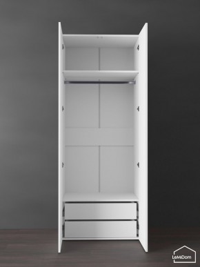 Шкаф Linnea MHR-2PO-3 2050х800х510 (Белый-М 11.1.1) в Ижевске - izhevsk.ok-mebel.com | фото 4