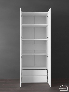 Шкаф Linnea MHR-2PO-4 2050х800х510 (Белый-М 11.1.1) в Ижевске - izhevsk.ok-mebel.com | фото 5