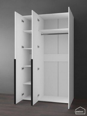 Шкаф Linnea MHR-3-1 2050х1200х510 (Белый-М 11.1.1) в Ижевске - izhevsk.ok-mebel.com | фото 5