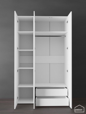 Шкаф Linnea MHR-3PO-2 2050х1200х510 (Белый-М 11.1.2) в Ижевске - izhevsk.ok-mebel.com | фото 5