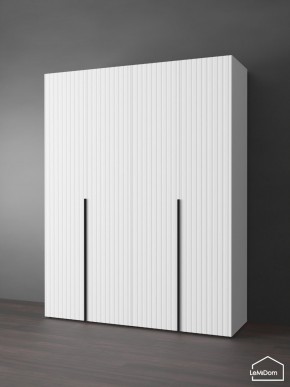 Шкаф Linnea MHR-4-1 2050х1600х510 (Белый-М 11.1.2) в Ижевске - izhevsk.ok-mebel.com | фото