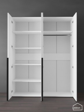 Шкаф Linnea MHR-4-1 2050х1600х510 (Белый-М 11.1.2) в Ижевске - izhevsk.ok-mebel.com | фото 4
