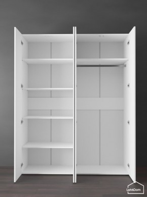 Шкаф Linnea MHR-4PO-1 2050х1600х510 (Белый-М 11.1.2) в Ижевске - izhevsk.ok-mebel.com | фото 4