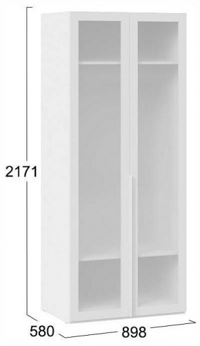 Шкаф платяной Порто СМ-393.07.009 в Ижевске - izhevsk.ok-mebel.com | фото 3