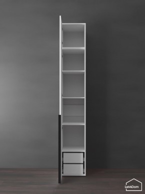 Шкаф с антресолью Linnea MHR-1A-4 2450х400х510 (Белый-М 11.1.2) в Ижевске - izhevsk.ok-mebel.com | фото 6