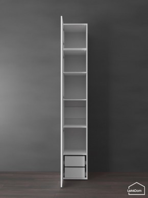Шкаф с антресолью Linnea MHR-1POA-4 2450х400х510 (Белый-М 11.1.1) в Ижевске - izhevsk.ok-mebel.com | фото 6