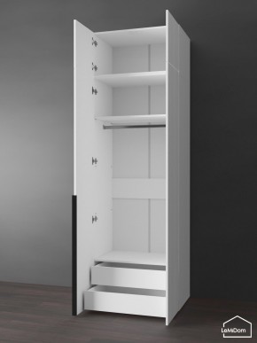 Шкаф с антресолью Linnea MHR-2A-3 2450х800х510 (Белый-М 11.1.2) в Ижевске - izhevsk.ok-mebel.com | фото 5