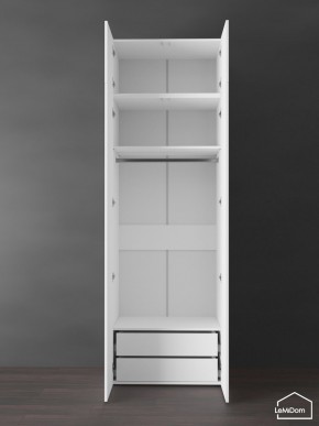 Шкаф с антресолью Linnea MHR-2POA-3 2450х800х510 (Белый-М 11.1.1) в Ижевске - izhevsk.ok-mebel.com | фото 5