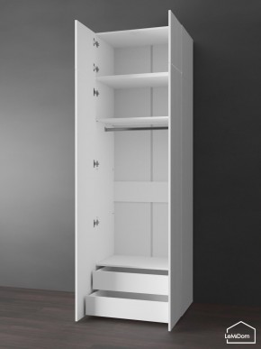 Шкаф с антресолью Linnea MHR-2POA-3 2450х800х510 (Белый-М 11.1.1) в Ижевске - izhevsk.ok-mebel.com | фото 6