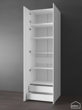 Шкаф с антресолью Linnea MHR-2POA-4 2450х800х510 (Белый-М 11.1.1) в Ижевске - izhevsk.ok-mebel.com | фото 5