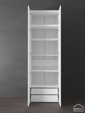 Шкаф с антресолью Linnea MHR-2POA-4 2450х800х510 (Белый-М 11.1.1) в Ижевске - izhevsk.ok-mebel.com | фото 6